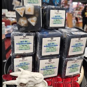 Not So Gelatinous Cube coconut oil soap handcrafted Dungeons & Dragons inspired